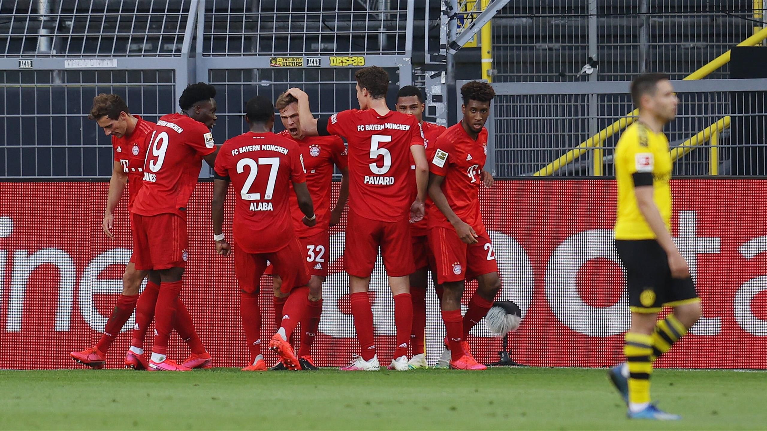 Bundesliga : Le Bayern s'impose à Dortmund et s'ouvre la voie du titre