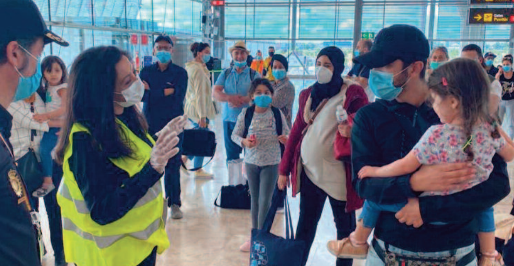 Nouvelle opération de rapatriement des Marocains bloqués en Espagne Nouvelle opération de rapatriement des Marocains bloqués en Espagne