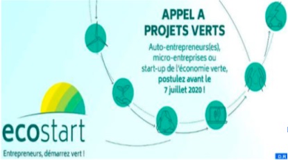 ​Lancement de l'appel à projets “Ecostart”