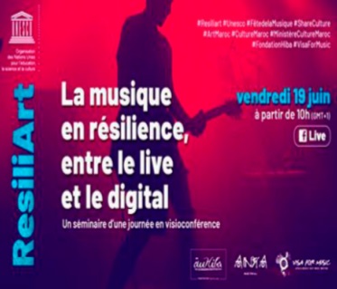 ​Une visioconférence initiée par l’UNESCO et Visa For Music