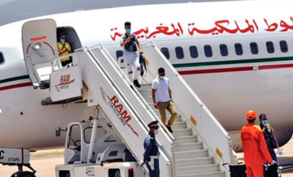 Rapatriement de 290 Marocains bloqués au Canada Rapatriement de 290 Marocains bloqués au Canada