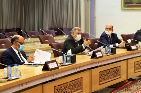 ​Abdelouafi Laftit  se réunit avec les dirigeants des partis politiques