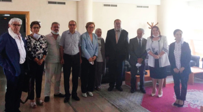 ​Le Premier secrétaire de l’USFP s’entretient avec une délégation de la Coalition marocaine contre la peine de mort