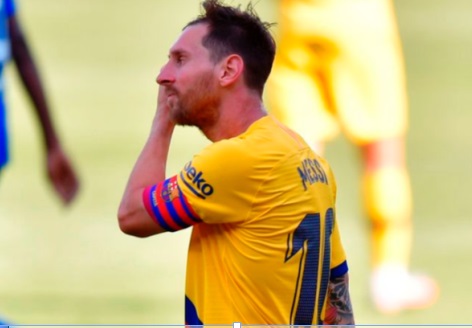 Conte balaie les rumeurs sur la venue de Messi à l'Inter Milan Conte balaie les rumeurs sur la venue de Messi à l'Inter Milan