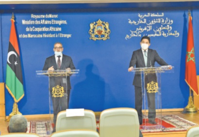 Le président du Haut conseil d’Etat libyen reçu par le chef de la diplomatie marocaine