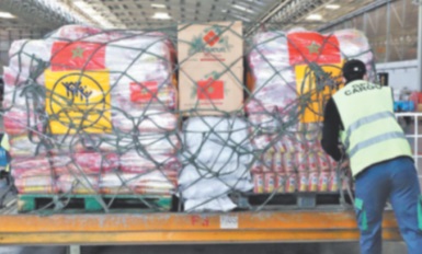 ​Distribution des aides marocaines aux  victimes de l’explosion du port de Beyrouth