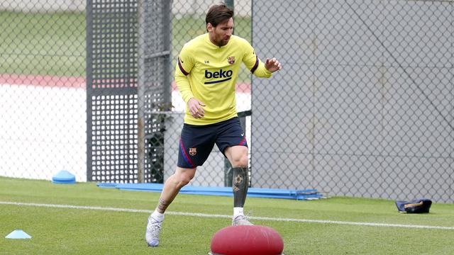Retour à l'entraînement, retour au bercail pour Lionel Messi