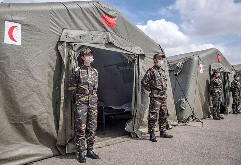 L'hôpital des FAR prodigue des soins permanents aux brûlés de l'explosion de Beyrouth