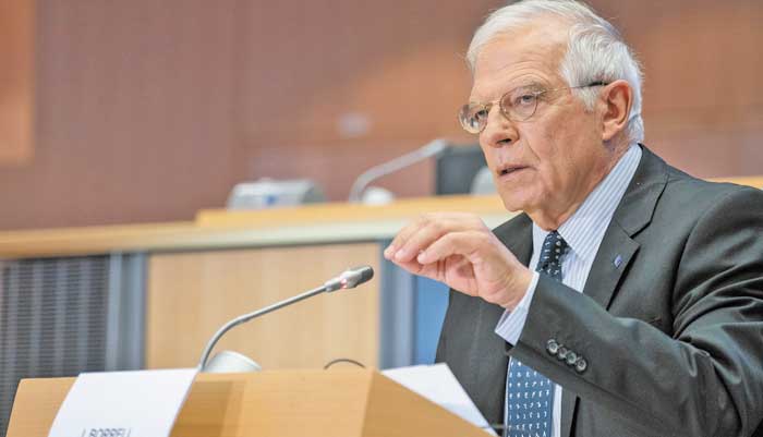Josep Borrell brise les rêves du Polisario et de l'Algérie Josep Borrell brise les rêves du Polisario et de l'Algérie