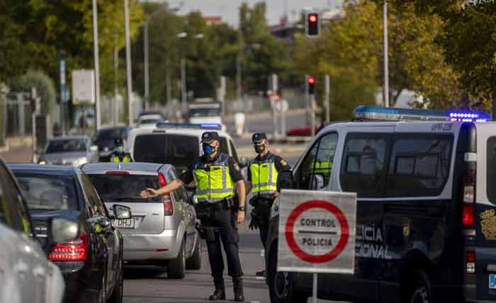 Annonce du bouclage de Madrid malgré l'opposition des autorités locales