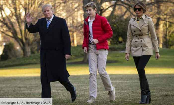 Le gros mensonge de Melania Trump sur son fils Barron