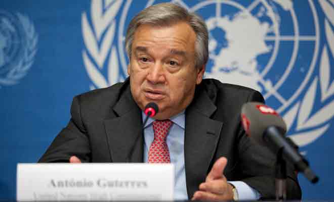 Antonio Guterres rappelle la nécessité d' une solution politique basée sur le compromis au Sahara
