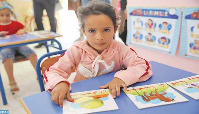 L'INDH donne une nouvelle impulsion à l’ enseignement préscolaire à Sefrou