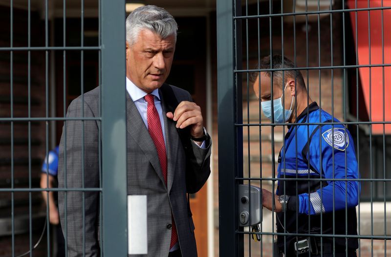 Inculpé pour crimes de guerre, l'ex-président kosovar devant la justice