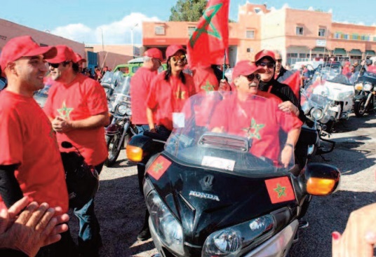 La 8ème édition du Tour international des motos de la Marche Verte s'achève à Marrakech