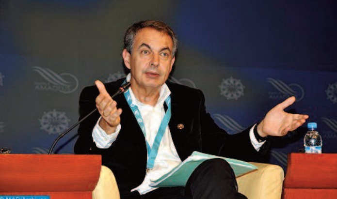 Jose Luis Zapatero: Le plan d'autonomie au Sahara est une solution ambitieuse et raisonnable
