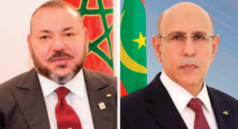 Entretien téléphonique entre S.M le Roi et le Président mauritanien
