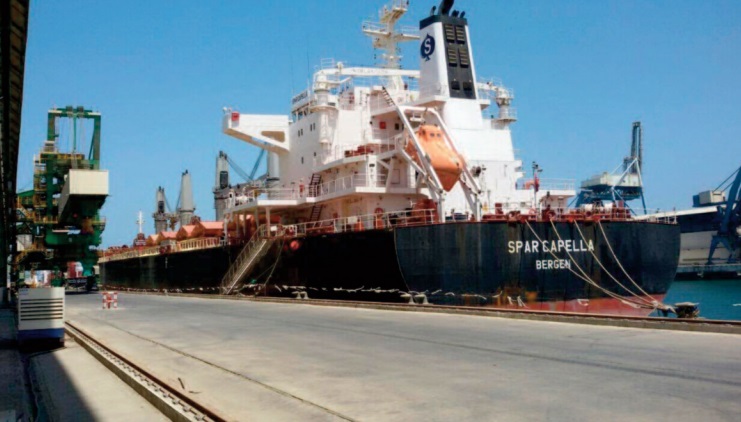 L’ activité portuaire tient le coup face à la crise