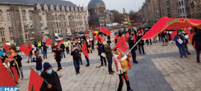 Les Marocains de Wallonie et du Luxembourg se mobilisent pour la défense de la cause nationale