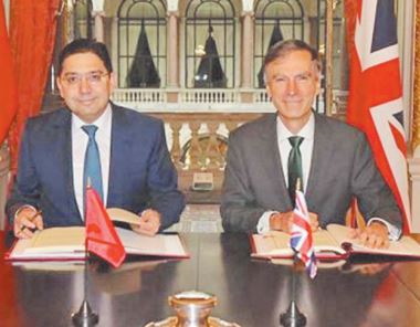 Rabat et Londres se félicitent de l'application de leur Accord d'association dès janvier