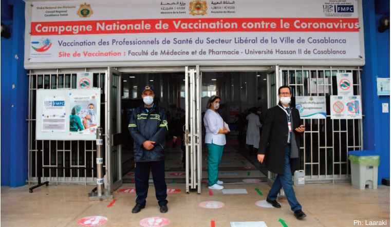Priorité aux frontliners