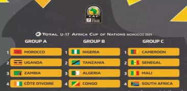 CAN U17. L’EN au groupe A