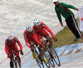 Participation du Maroc au Championnat d'Afrique de cyclisme en Egypte