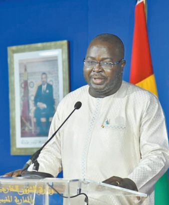 Message du président guinéen à S.M le Roi