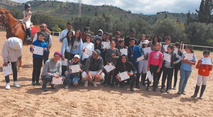 Compétition équestre à Béni Mellal: Distinction des jeunes cavaliers du RC.Anfa