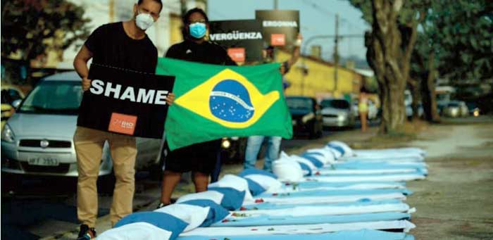 La guerre des vaccins au coeur d' un sommet de l'UE Le Brésil dépasse les 300.000 morts