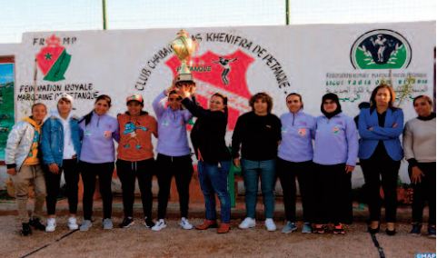 Le CAK célèbre le sacre de la triplette championne du Maroc de pétanque