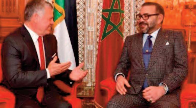 Entretien téléphonique entre S.M Mohammed VI et S.M Abdallah II