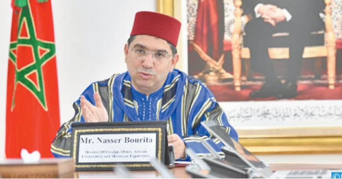 Nasser Bourita s'entretient avec Olivér Várhelyi
