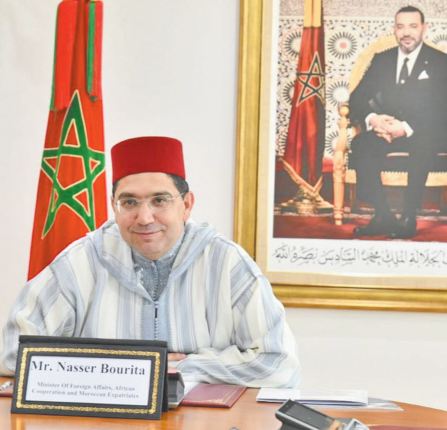 Nasser Bourita s'entretient avec ses homologues koweïtien, qatari et indonésien