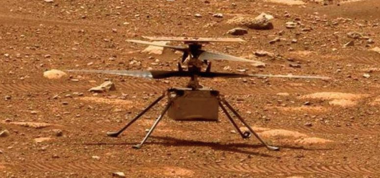 L'hélicoptère Ingenuity vole sur Mars et marque l'Histoire