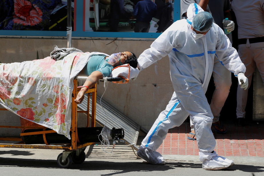 Record mondial d'infections à la Covid-19 en Inde