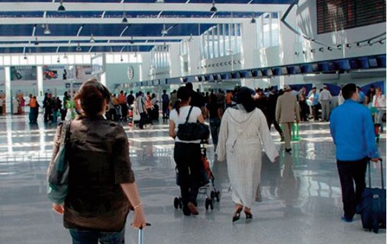 Les vols internationaux transférés au Terminal 1 de l’ aéroport Mohammed V