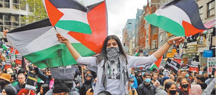 Mobilisation pro-palestinienne en Europe et en Amérique du Nord