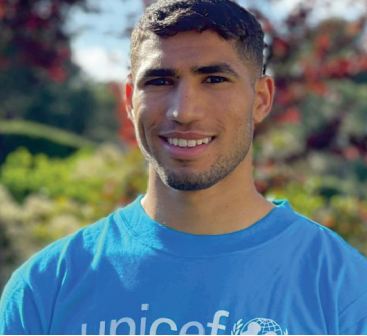 Achraf Hakimi désigné champion des droits de l'enfant au Maroc