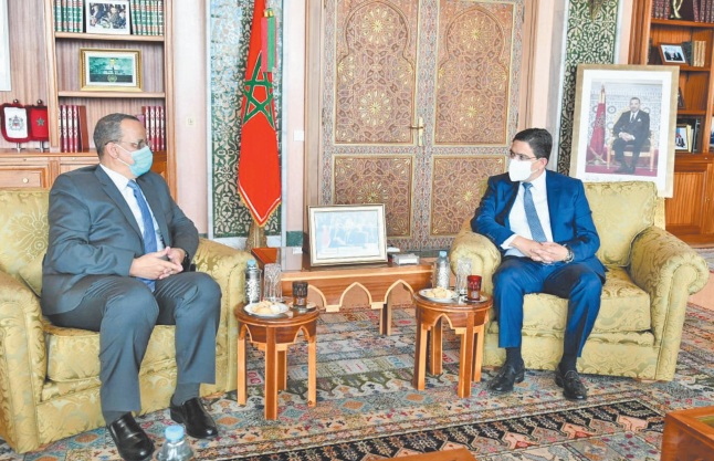 Le président mauritanien adresse un message à S.M le Roi