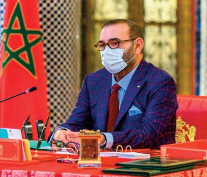 S.M le Roi préside un Conseil des ministres