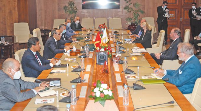 Habib El Malki s ’ entretient avec le président de l'Assemblée Parlementaire du Conseil de l’Europe