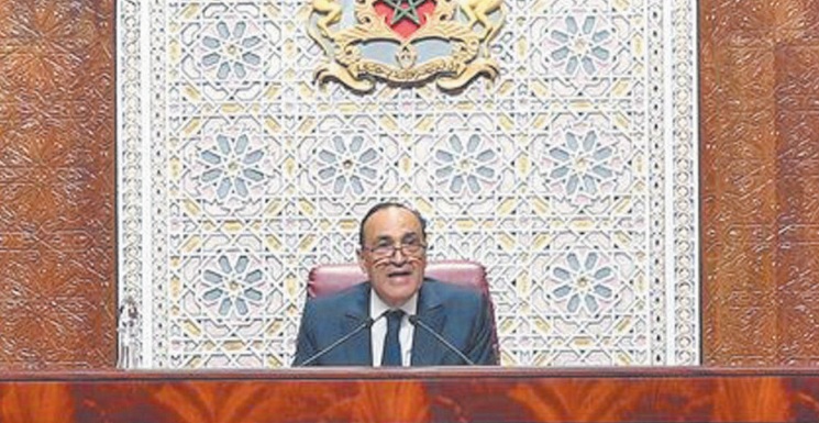 Message de fidélité et de loyalisme à S.M le Roi du président de la Chambre des représentants