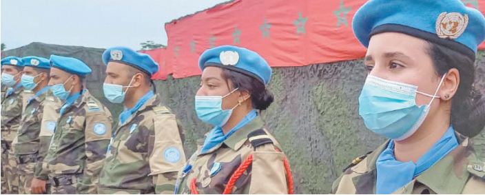 Des militaires marocains distingués pour leur contribution au retour de la paix en république centrafricaine