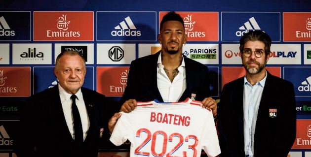 Avec Boateng, Lyon conclut un mercato d'opportunités