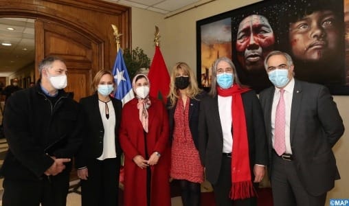 Exposition d'artistes marocains et latino-américains au Sénat chilien
