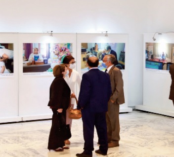 Vernissage à Rabat de l’ exposition “Instantanés d’ONU Maroc ”