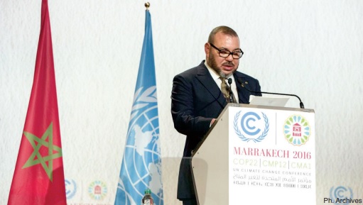 Sa Majesté le Roi adresse un discours à la 26ème Conférence des parties à la convention-cadre des Nations unies sur les changements climatiques