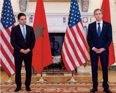 Visite de Bourita à Washington Visite de Bourita à Washington