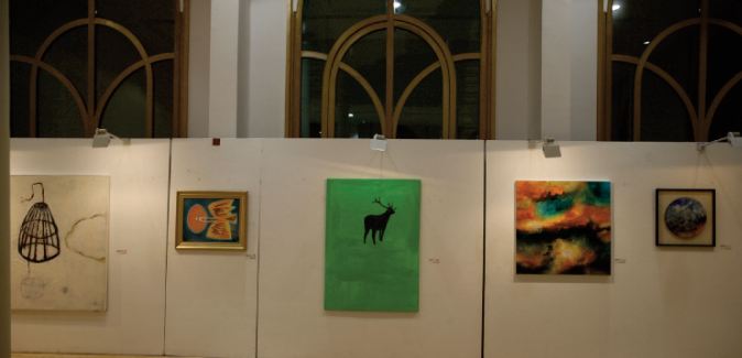 Vernissage à Casablanca d' une exposition collective sous le signe “l'art au service de la société”
